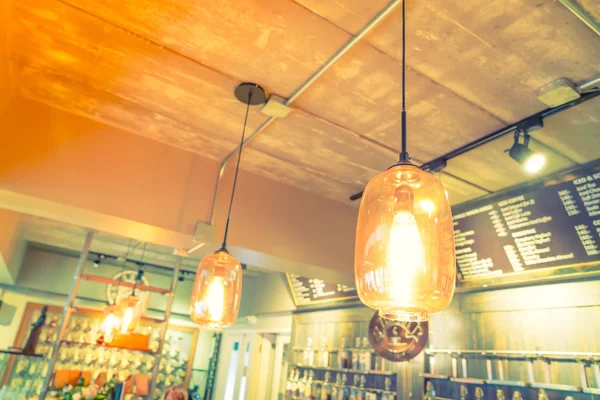 Luz en la cafetería  . — Foto de Stock