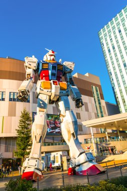 Boyutu Gundam performansları dışında Divercity Tokyo Plaza, Oda tam