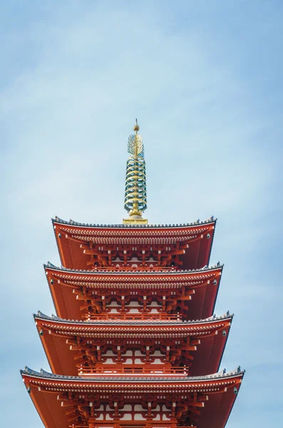 Templo Sensoji-ji en Asakusa Japón — Foto de Stock