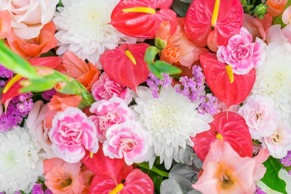 Hermosas flores para San Valentín y escena de boda —  Fotos de Stock