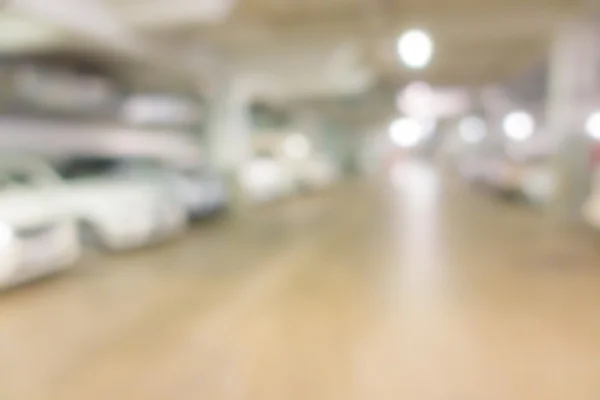 Abstract blur Parking garage . — Stock Photo, Image