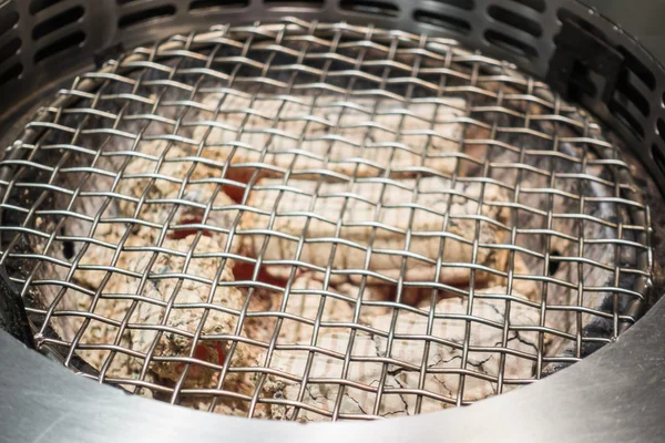 Empty hot barbecue grill . — Stock Photo, Image