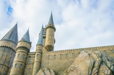 Osaka, Japonya - 1 Aralık 2015: Universal Studios Japonya (Usj). 