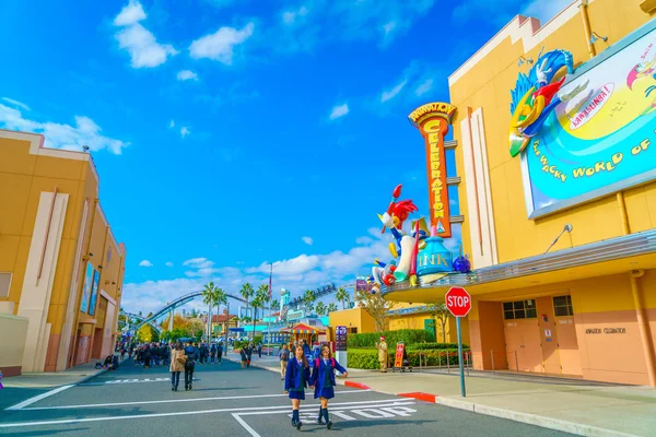 OSAKA, JAPÃO - 1 de dezembro de 2015: Universal Studios Japan (USJ ). — Fotografia de Stock