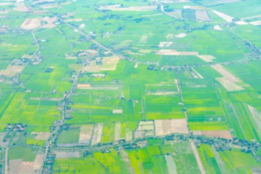 Bulanıklık havadan görünümü .