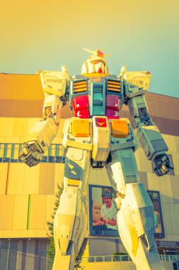 Boyutu Gundam performansları dışında Divercity Tokyo Plaza, Oda tam