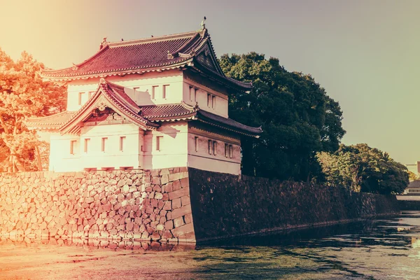 Beautiful  Imperial Palace in Tokyo, japan  ( Filtered image pro