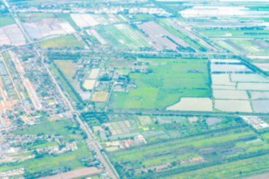 Bulanıklık havadan görünümü .