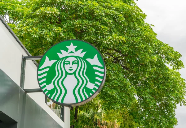 Chiang Mai, THAILANDIA - 15 luglio 2016: Starbucks Coffee. Starbuck — Foto Stock