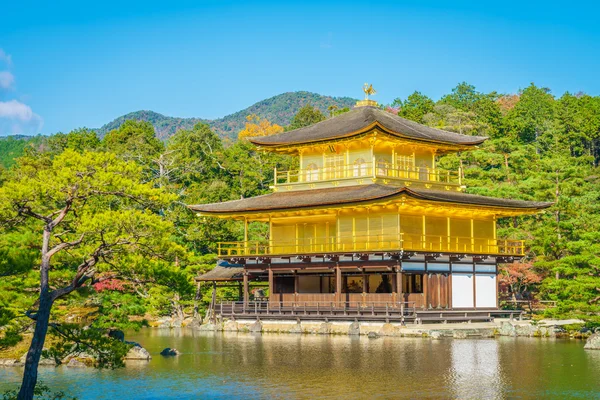 Kinkakuji Tapınağı "Altın köşk" Kyoto, Japonya — Stok fotoğraf