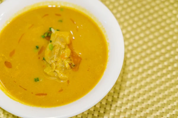 Japán élelmiszer-stílusú curry, rizzsel — Stock Fotó