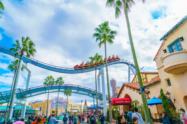 OSAKA, JAPÃO - 1 de dezembro de 2015: Universal Studios Japan (USJ ). — Fotografia de Stock