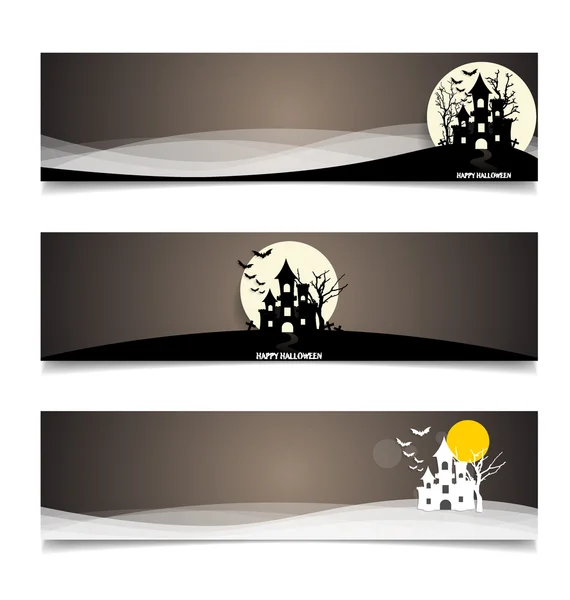 Buon Halloween design sfondo. Illustrazione vettoriale . — Vettoriale Stock