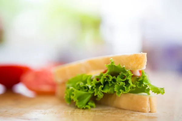 Sandwich with vegetables — Stock Photo, Image