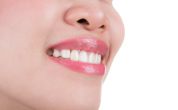 Dientes de mujer sanos — Foto de Stock