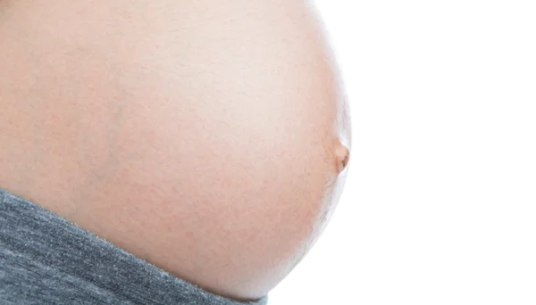 Stock image Pregnant woman with her belly