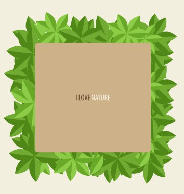 Doğa afiş, Eco organik etiket ve kartları. Vektör çizim