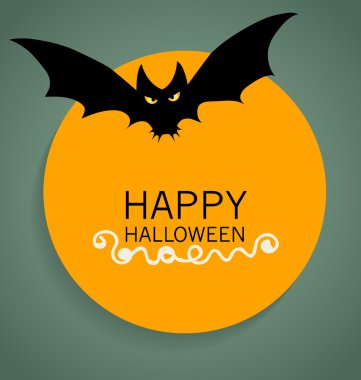 Mutlu Cadılar Bayramı tasarım arka plan. vektör çizim.