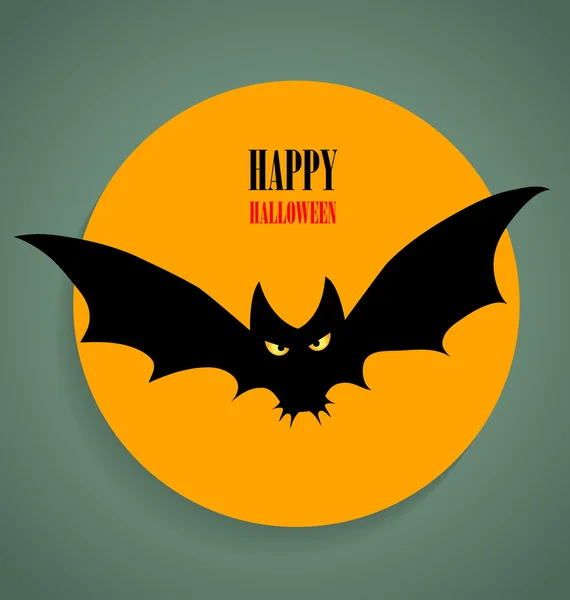 Happy Halloween design background. Vector illustration. — Stock Vector