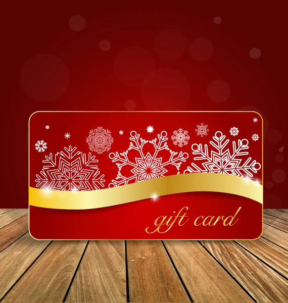 Holiday Gift Coupons. Vector illustration. — Stock Vector
