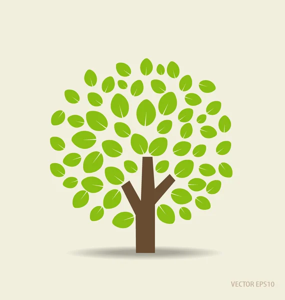 Stylized tree. Vector illustration. — Stock Vector