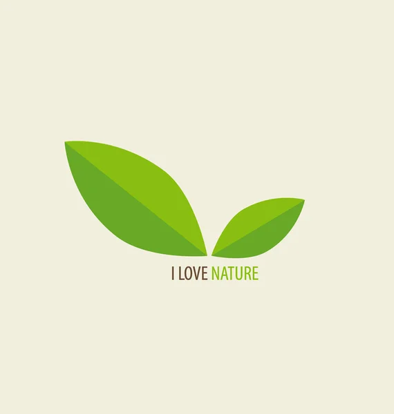 Natuur vector banner. Vectorillustratie. — Stockvector