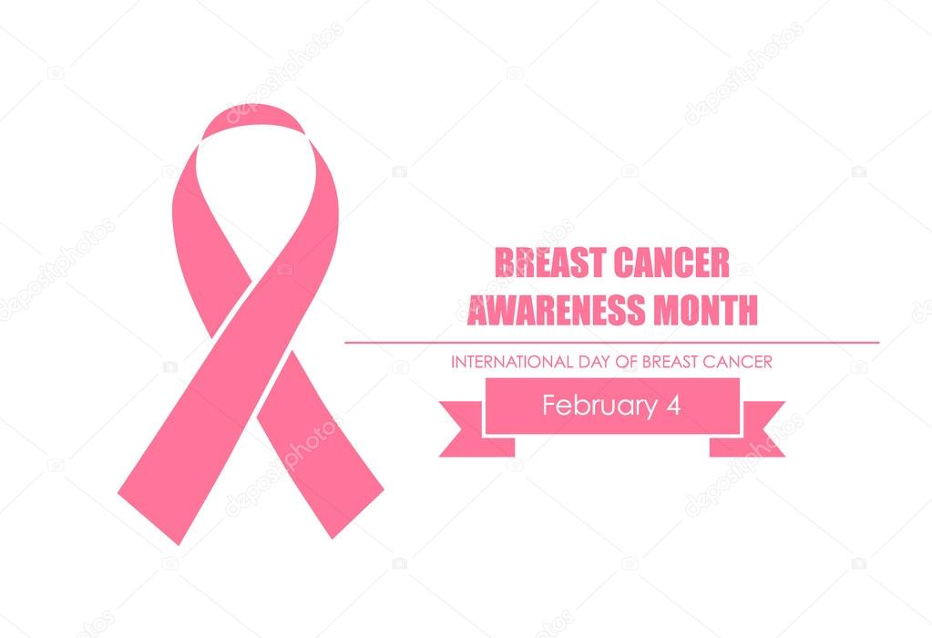 Breast Cancer Awareness cards design. Vector Illustration.