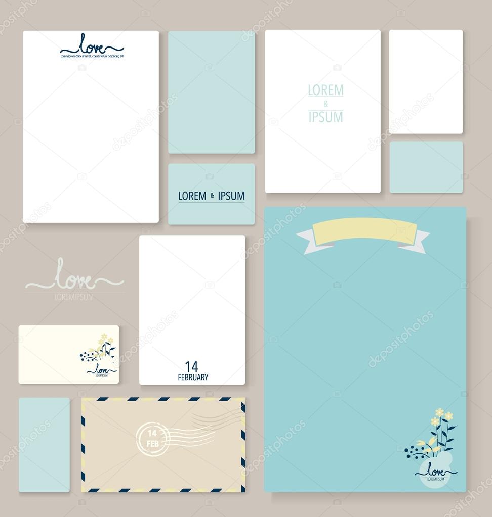 Collection of various paper designs (paper sheets, lined paper, 