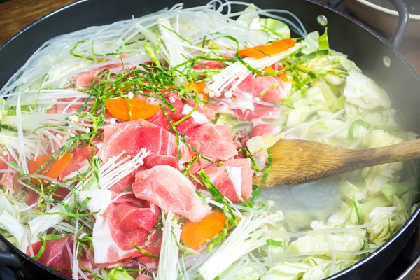 Sukiyaki Corea Alimentos — Foto de Stock