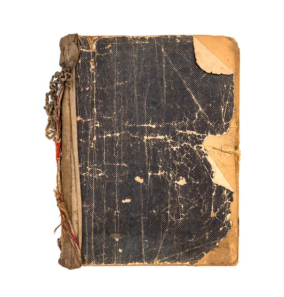 하얀 배경의 오래 된 책 — 스톡 사진