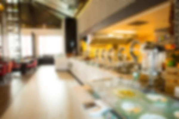 Abstract blur restaurant background — Stock Photo, Image