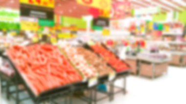 Bulanıklık sebze süpermarket