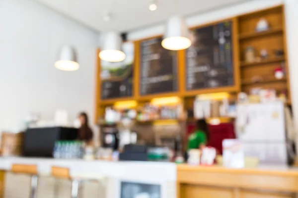 Blurred background Coffee shop — Stock Photo, Image