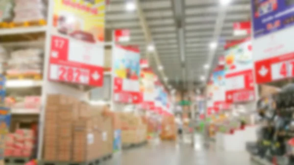 Abstract blur supermarket — Stock Photo, Image