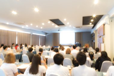 Bulanıklık iş konferans ve sunum