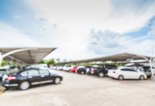 Abstract blur Parking garage — Stock Photo, Image