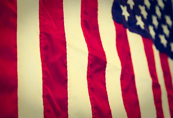 American flag ( Filtered image processed vintage effect. ) — Stock Photo, Image