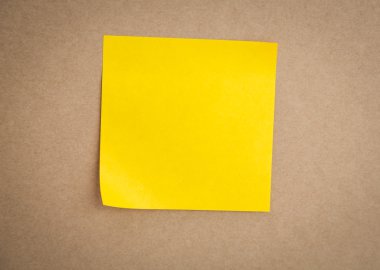 gemide yapışkan not