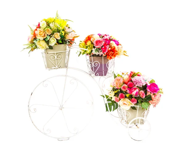 Decoration artificial flowers — Stock Photo, Image