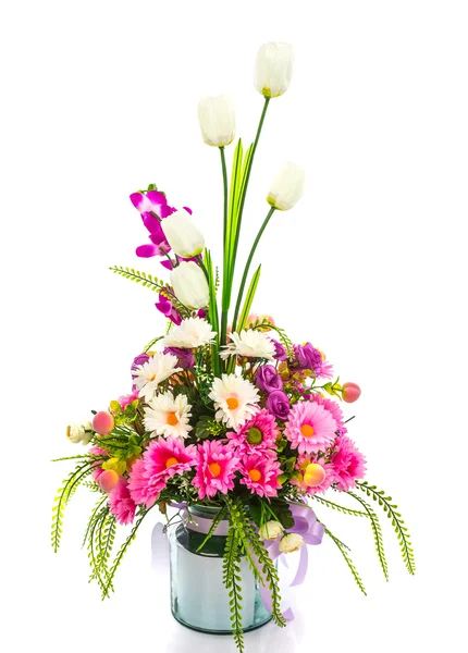 Dekoration künstliche Blumen — Stockfoto