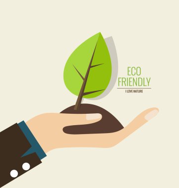 bitki çizimi ile el