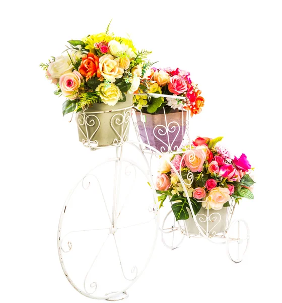 Decoration artificial flowers — Stock Photo, Image