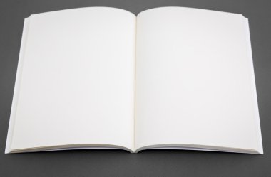 Boş katalog, broşür, dergiler, sahte kitap