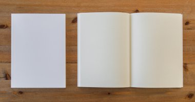 Katalog, dergi boş, sahte kitap