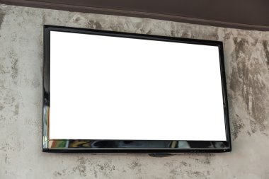 duvar TV ekranında
