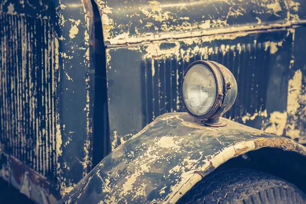 Faro di un'auto d'epoca — Foto Stock