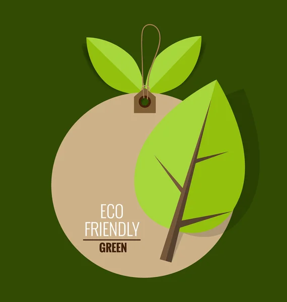 Banner de la naturaleza. Concepto ecológico — Vector de stock