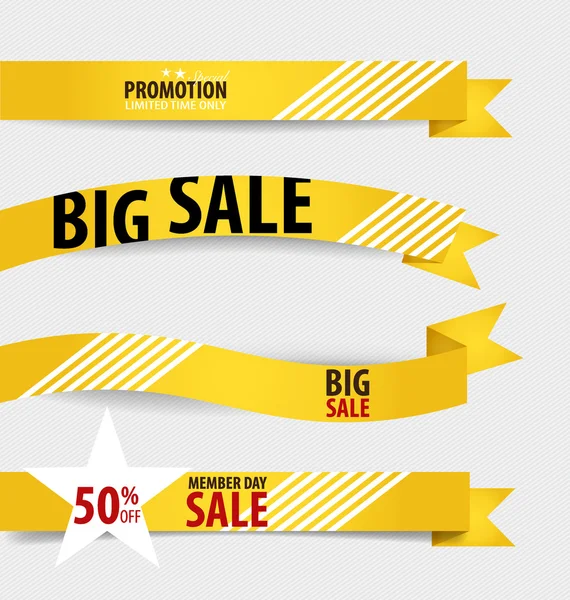 Coupons de vente, bons — Image vectorielle