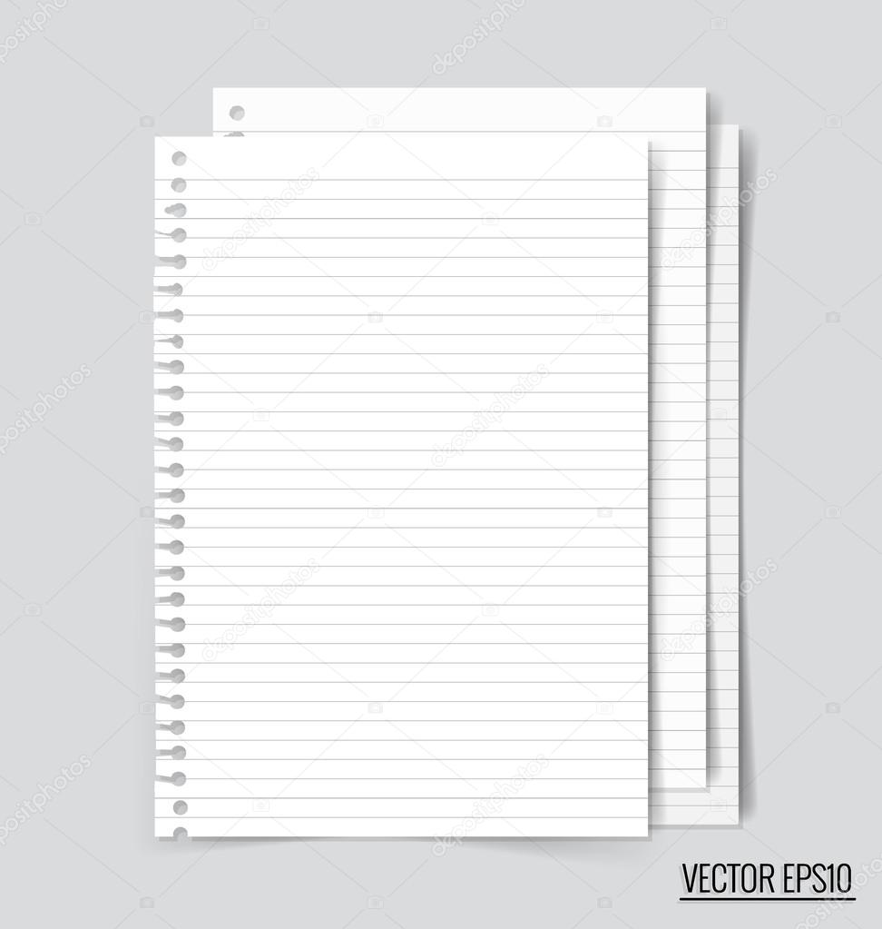 white note papers