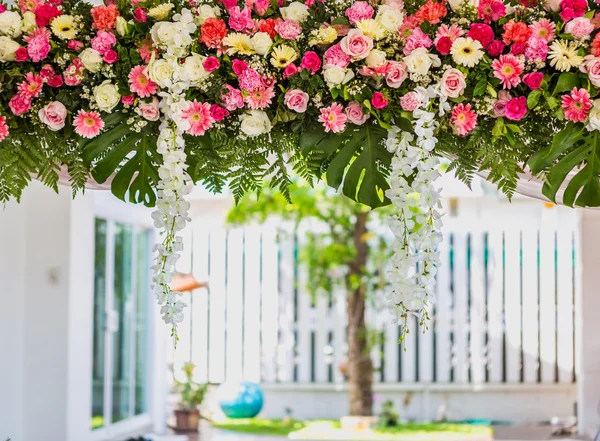 Decoração cerimônia de casamento — Fotografia de Stock